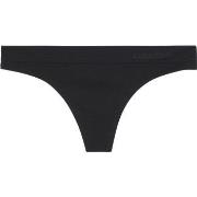 Calvin Klein 3P Fusion Flex Thong Schwarz Polyamid Medium Damen