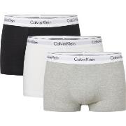 Calvin Klein 3P Modern Cotton Stretch Trunk Weiß/Grau Baumwolle Small ...