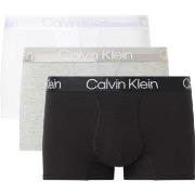 Calvin Klein 3P Modern Structure Recycled Trunk Weiß/Schwarz Small Her...