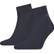 Calvin Klein 2P Quarter Socks Marine Gr 39/42 Herren