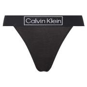 Calvin Klein 2P Reimagined Heritage High Leg Thong Schwarz Small Damen