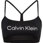 Calvin Klein BH Sport Essentials Low Support Bra Schwarz Polyester Sma...