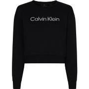 Calvin Klein Sport Essentials PW Pullover Sweater Schwarz Baumwolle Sm...