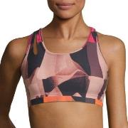 Casall BH Move Around Sports Bra Rosa Muster Small Damen