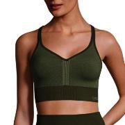 Casall BH Seamless Sports Top Dunkelgrün Small Damen