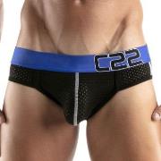 Code 22 Athletic Brief Schwarz Small Herren