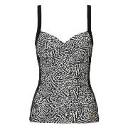 Damella Geena Patterned Protes Tankini Top Schwarz 38 Damen