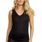 Damella Silk Tank Top Schwarz Seide Small Damen