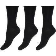 Decoy 3P Bamboo Socks Schwarz Strl 37/41 Damen