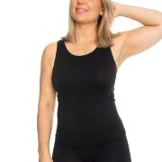 Decoy Top Wide Straps Schwarz Polyamid Small Damen