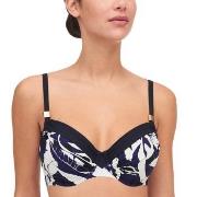 Femilet Honduras Underwired Bikini Bra Blau/Weiß D 75 Damen