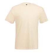 Fruit of the Loom Valueweight Crew Neck T Sand Baumwolle Large Herren