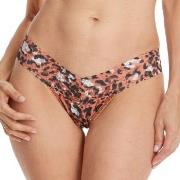 Hanky Panky Cheeky Cheetah Low Rise Thong Apricot One Size Damen