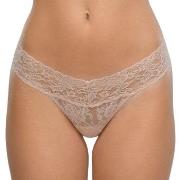 Hanky Panky 3P Low Rise Thong Beige Nylon One Size Damen