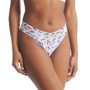 Hanky Panky Printed Original Rise Thong Weiß mit Farbmuster Nylon One ...