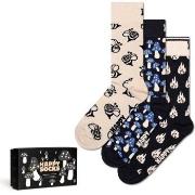 Happy socks 3P Monochrome Magic Socks Gift Set Mixed Baumwolle Gr 41/4...