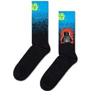 Happy Socks Star Wars Dart Vader Sock Schwarz Muster Baumwolle Gr 41/4...