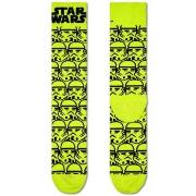 Happy Socks Star Wars Storm Trooper Sock Schwarz/Gelb Baumwolle Gr 41/...