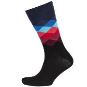 Happy socks 3P Faded Diamond Sock Schwarz Muster Baumwolle Gr 41/46 He...