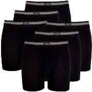 Jockey 6P Cotton Stretch Boxer Trunk Schwarz Baumwolle Small Herren