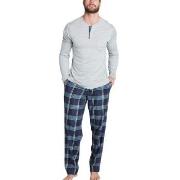 Jockey Pants Woven Blau/Hellblau Small Herren