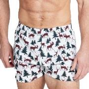 Jockey Woven Boxer Weiß Baumwolle Small Herren