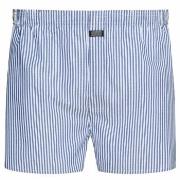 Jockey Woven Poplin Boxer Shorts Blaugestreift Baumwolle Small Herren