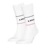 Levis 2P Organic Cotton Sock Weiß Gr 39/42