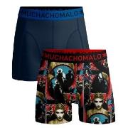 Muchachomalo 2P Cotton Stretch Smooth Criminal Boxer Schwarz Muster Ba...