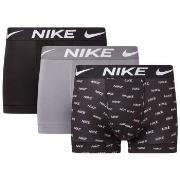 Nike 3P Everyday Essentials Micro Trunks Grau/Schwarz Polyester Small ...