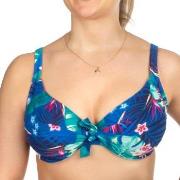 Panos Emporio Escape Electra Bikini Bra Blau Muster Polyamid E 40 Dame...