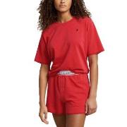 Polo Ralph Lauren Short Sleeve Shirt And Short Set Rot Medium Damen