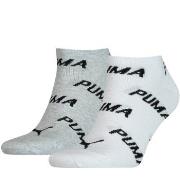 Puma 2P BWT Sneaker Sock Weiß/Grau Gr 39/42