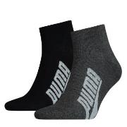 Puma 2P Lifestyle Quarter Sock Schwarz Gr 39/42