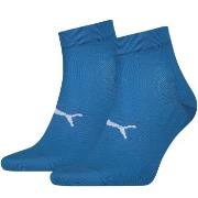 Puma 2P Sport Light Quarter Socks Blau Gr 43/46