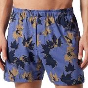 Schiesser 2P Fun Prints Boxer Shorts Hellblau Must Baumwolle Medium He...