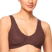 Sloggi BH ZERO Feel Lace 2.0 Bralette Braun Small Damen