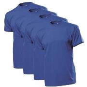 Stedman 4P Comfort Men T-shirt Royalblau Baumwolle Small Herren