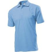 Stedman Polo Men Hellblau Baumwolle Small Herren