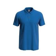 Stedman Polo Men Royalblau Baumwolle Small Herren