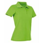 Stedman Polo Women Hellgrün Baumwolle Small Damen