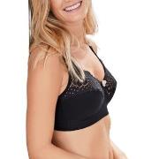 Swegmark BH Cotton Bloom Fairtrade Soft Bra Schwarz Baumwolle B 75 Dam...