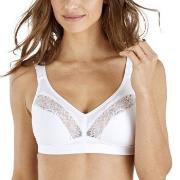 Swegmark BH Fairtrade Soft Bra Weiß Ökologische Baumwolle B 80 Damen