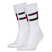 Tommy Hilfiger Flag Sock Weiß Gr 39/42