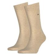 Tommy Hilfiger 2P Men Classic Sock Beige Gr 39/42 Herren