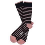 Topeco Men Bamboo Socks Rosa gestreift Gr 41/45 Herren