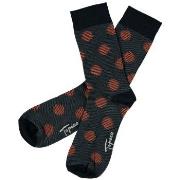 Topeco Men Cotton Trend Pattern Sock Rot Muster Gr 45/48 Herren