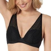 Triumph BH Aura Spotlight Plunge Bra Schwarz A 70 Damen