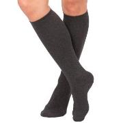 Trofe Cotton Knee Socks Grau Gr 39/42 Damen