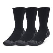 Under Armour 3P Performance Tech Crew Socks Schwarz Polyester Medium